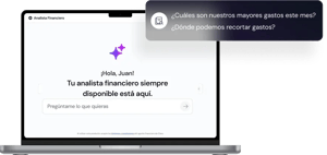 Asistente financiero digital de Clara que responde preguntas sobre gastos, presupuestos y oportunidades de ahorro.