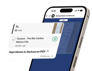 Recuperación de facturas con whatsapp